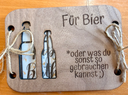 Männer Geschenkekarte aus Holz
